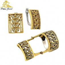 Gümüş Otantik Taşlı Set